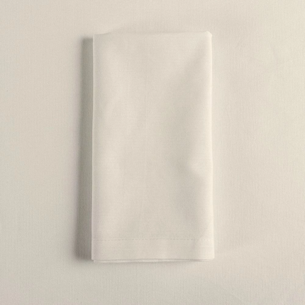 Mixed cotton ivory napkins 50x50 cm
