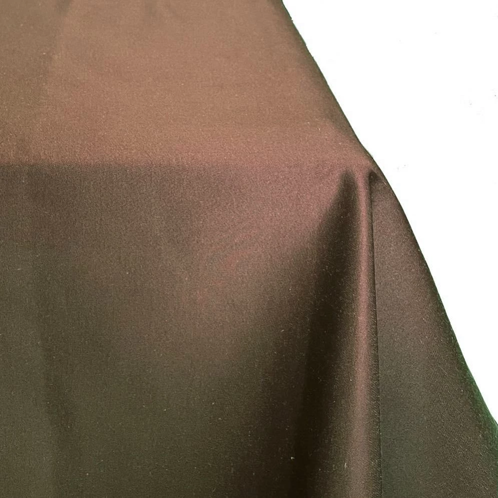 Tovaglia quadrata raso cioccolato 330x330 cm